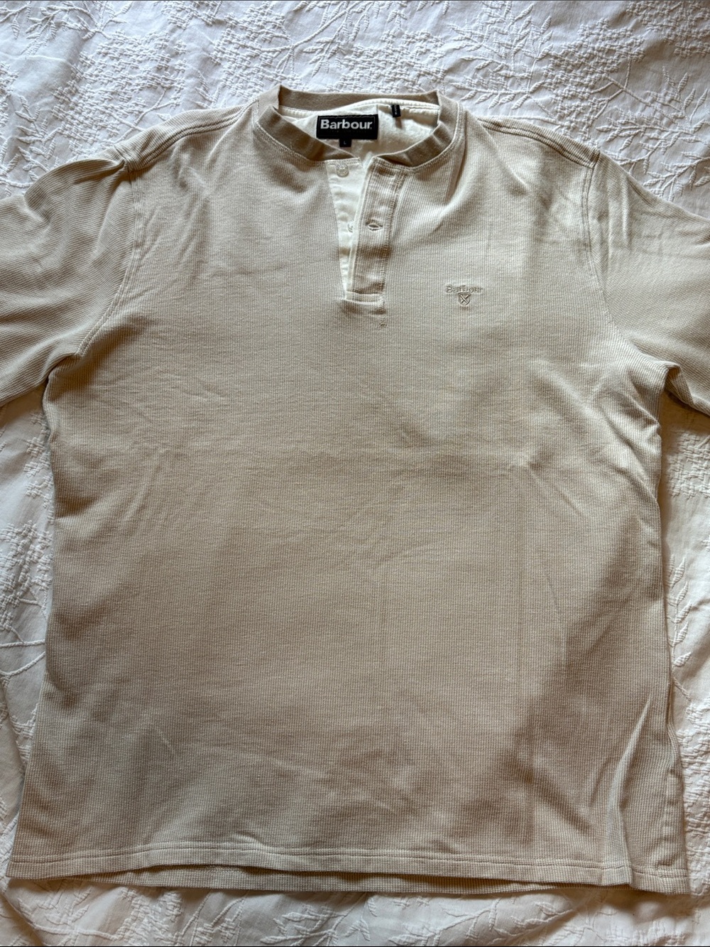 Barbour Waffle Henley - Picture 2 of 7